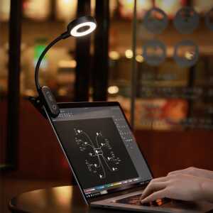Tech-protect Ll100 Clip Reading Light Black