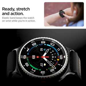 Spigen Lite Fit Samsung Galaxy Watch 8 / Classic (40 / 44 / 46 Mm) Black