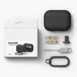 Ringke Silicone Apple Airpods Pro 3 Black