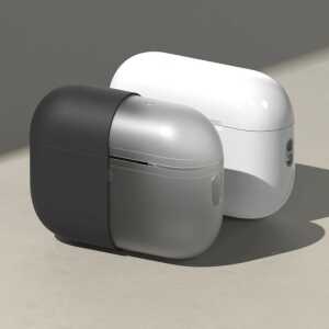 Alternative view of Ringke Silicone Apple Airpods Pro 3 Black