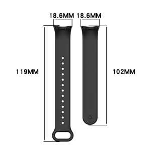 Techsuit - Watchband (W014) - Xiaomi Mi Band 8 / 8 NFC / 9 / 9 NFC / 10 - Serenity Blue
