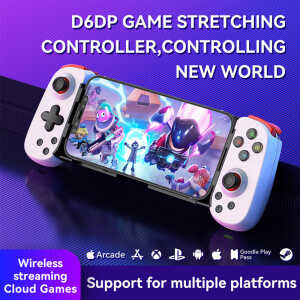 Techsuit - Wireless Controller (D6 DP) - for Phones, Bluetooth, 400mAh - Black - Image 7