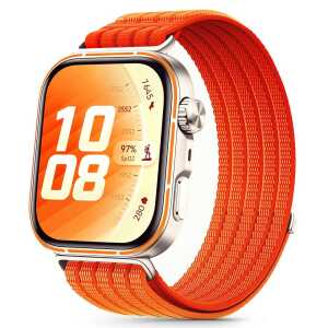 Tech-protect Nylon Huawei Watch Fit 3 / 4 / 4 Pro / 5 / 5 Pro Orange