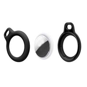 Tech-protect Rough Chain 2-pack Apple Airtag Black Tech-protect Rough Chain 2-pack Apple Airtag Black - Image 3