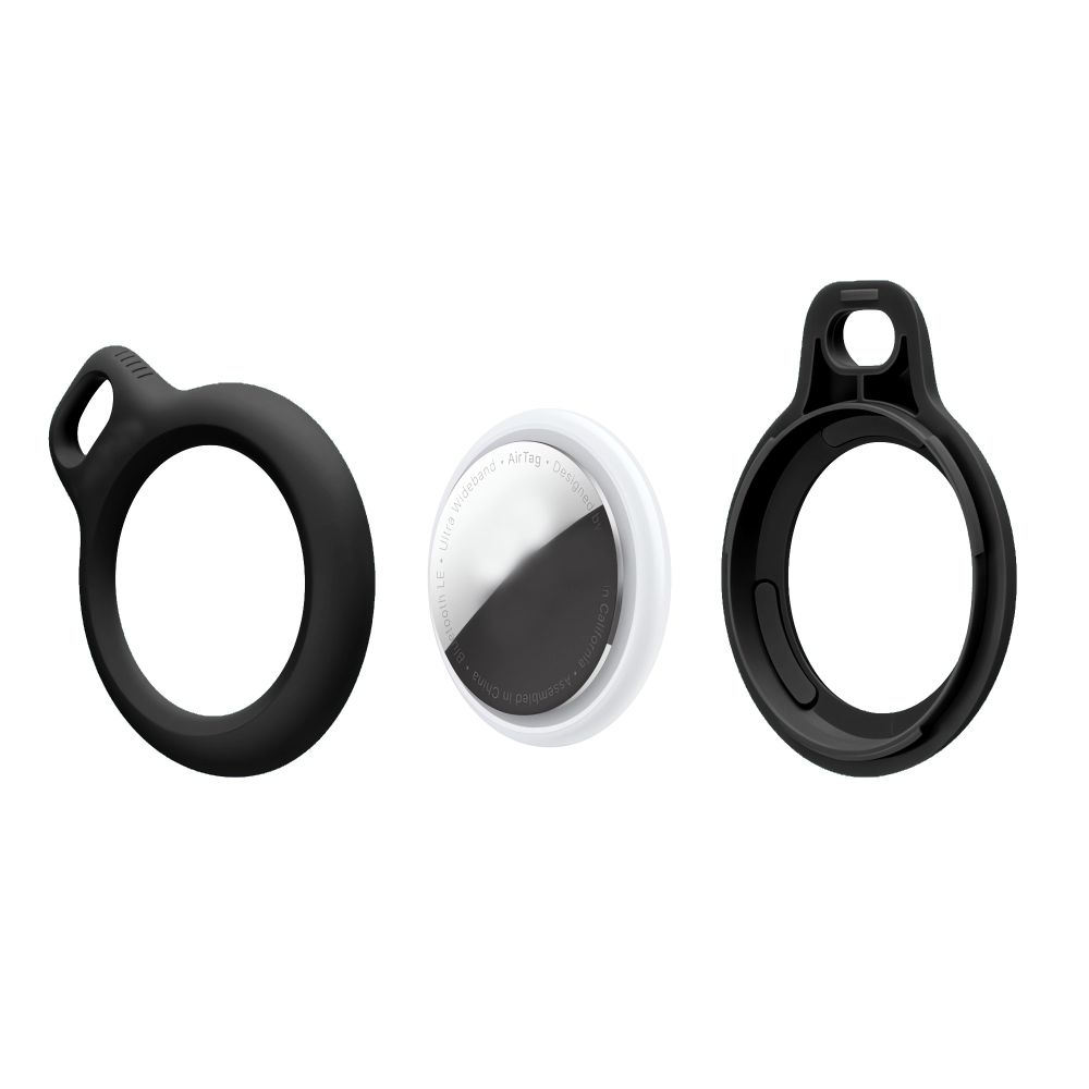 Tech-protect Rough Chain 2-pack Apple Airtag Black Tech-protect Rough Chain 2-pack Apple Airtag Black - Image 3