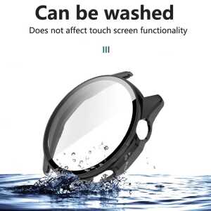 Techsuit - Defense360 Pro + Screen Protector - Huawei Watch GT Runner 2 - Black