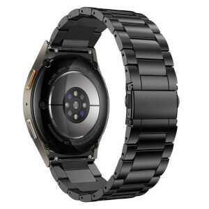 Alternative view of Belt Tech-Protect Stainless Samsung Galaxy Watch 4 / 5 / 5 Pro / 6 / 7 / FE Black