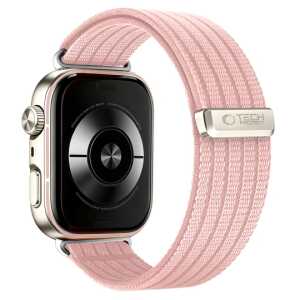 Alternative view of Tech-protect Nylon Huawei Watch Fit 3 / 4 / 4 Pro / 5 / 5 Pro Light Pink
