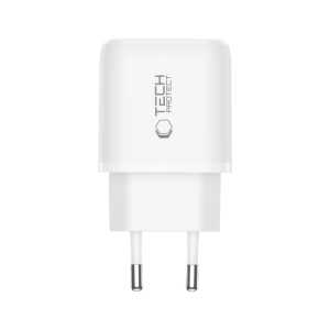 Alternative view of Tech-protect Nca65w-gan 2-port Network Charger Pd 65w / Qc3.0 White