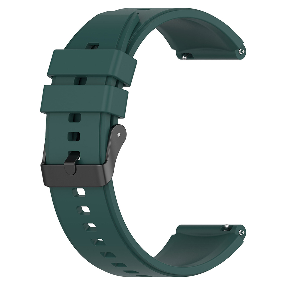 Techsuit - Watchband 22mm (W026) - Huawei Watch GT 2 (46mm)/GT 2 Pro/GT 3 Pro (46mm)/Ultimate Techsuit - Watchband 22mm (W026) - Huawei Watch GT 2 (46mm)/GT 2 Pro/GT 3 Pro (46mm)/Ultimate, Xiaomi Watch S1 - Dark Green