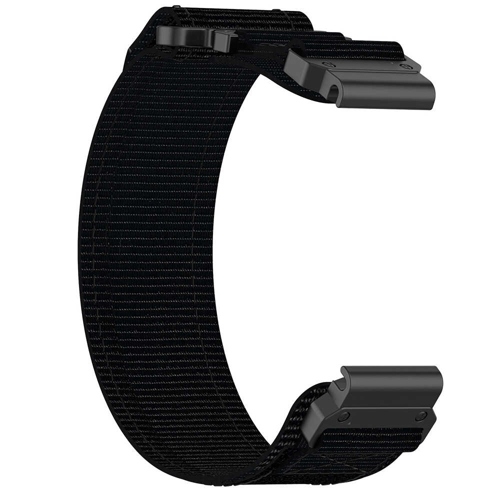 Techsuit - Watchband QuickFit 26mm (W057) - Garmin Fenix 3/3 HR/5X/5X Plus/6X/6X Pro/7X/7X Pro Solar - Black Techsuit - Watchband QuickFit 26mm (W057) - Garmin Fenix 3/3 HR/5X/5X Plus/6X/6X Pro/7X/7X Pro Solar - Black