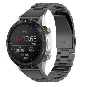 Techsuit - Watchband QuickFit 26mm (W010) - Garmin Fenix 3/3 HR/5X/5X Plus/6X/6X Pro/7X/7X Pro Solar - Black