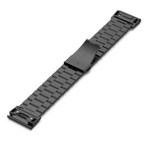 Techsuit - Watchband QuickFit 26mm (W010) - Garmin Fenix 3/3 HR/5X/5X Plus/6X/6X Pro/7X/7X Pro Solar - Black