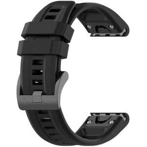Techsuit - Watchband QuickFit 26mm (W060) - Garmin Fenix 3/3 HR/5X/5X Plus/6X/6X Pro/7X/7X Pro Solar - Black