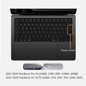 Techsuit - Premium Keyboard Cover PureTypeX (KC1) - Ultra Thin