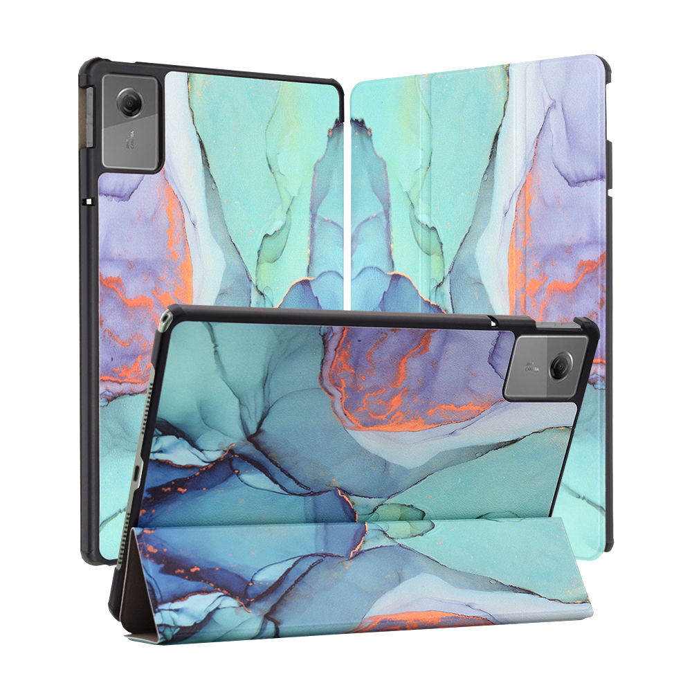 Techsuit - FoldPro - Lenovo Idea Tab 11 - Green Time Techsuit - FoldPro - Lenovo Idea Tab 11.0 / Tab K11.0 Gen 2 Tb-336 - Green Time
