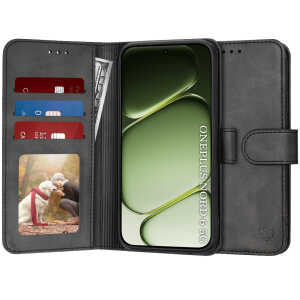 Techsuit - Diary Book - OnePlus Nord 6 - Black