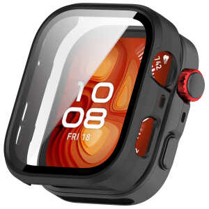 Techsuit - Defense360 Pro + Screen Protector - Huawei Watch Fit 5 Pro - Black