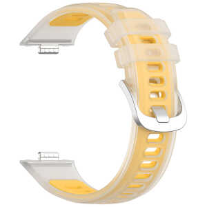 Techsuit - Watchband (W084) - Huawei Watch Fit 3 / Fit 4 / Fit 4 Pro / Fit 5 / Fit 5 Pro - Yellow Techsuit - Watchband (W084) - Huawei Watch Fit 3 / Fit 4 / Fit 4 Pro / Fit 5 / Fit 5 Pro - Yellow