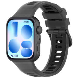 Techsuit - Watchband (W084) - Huawei Watch Fit 3 / Fit 4 / Fit 4 Pro / Fit 5 / Fit 5 Pro - Black