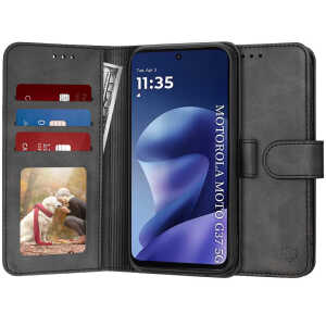 Techsuit - Diary Book - Motorola Moto G37 / G37 Power / G47 - Black