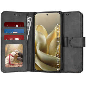 Techsuit - Diary Book - Motorola Edge 70 Pro - Black