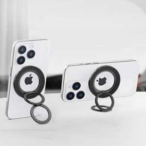 Tech-protect Mmr800 Magnetic Magsafe Phone Ring Carbon Black Tech-protect Mmr800 Magnetic Magsafe Phone Ring Carbon Black