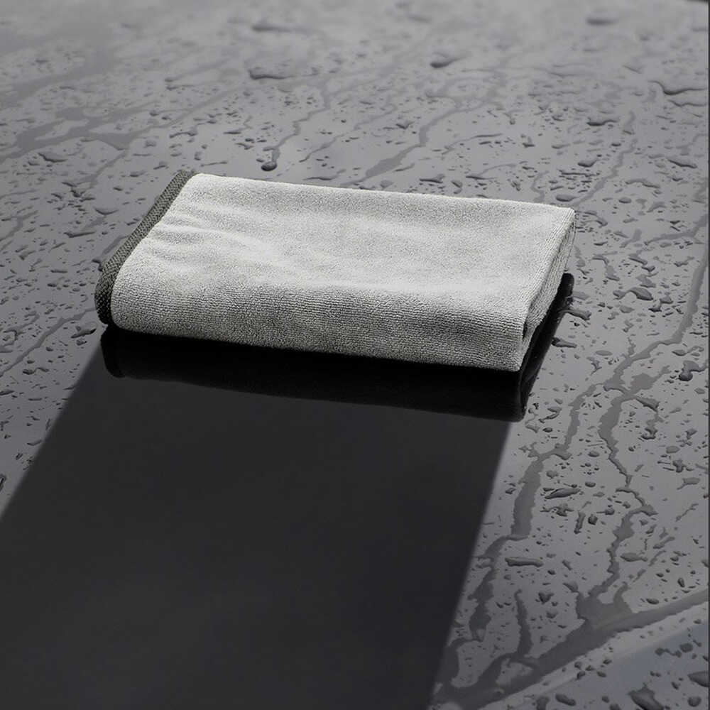Baseus - Car Drying Towel (CRXCMJ-0G) - High-Quality Microfiber for Detailing Baseus - Car Drying Towel (CRXCMJ-0G) - High-Quality Microfiber for Detailing, No Fiber/Color Loss, Universal, 40x40cm - Grey - Image 2