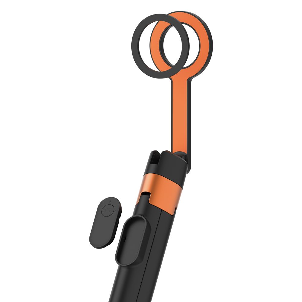 Tech-protect L10s Magsafe Bluetooth Selfie Stick Tripod Black/orange Tech-protect L10s Magsafe Bluetooth Selfie Stick Tripod Black/orange - Image 7