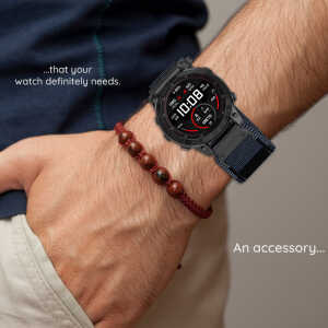 Techsuit - Watchband QuickFit 26mm (W057) - Garmin Fenix 3/3 HR/5X/5X Plus/6X/6X Pro/7X/7X Pro Solar - Navy Blue
