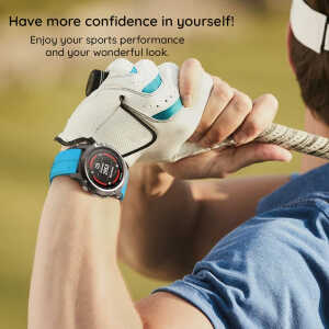 Techsuit - Watchband QuickFit 26mm (W060) - Garmin Fenix 3/3 HR/5X/5X Plus/6X/6X Pro/7X/7X Pro Solar - Red - Image 4