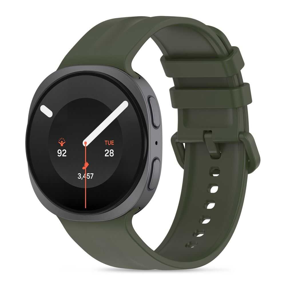 Tech-protect Silicone Evo Samsung Galaxy Watch 8 / 9 / Classic (40 / 44 / 46 Mm) Military Green Tech-protect Silicone Evo Samsung Galaxy Watch 8 / 9 / Classic (40 / 44 / 46 Mm) Military Green