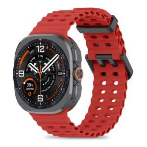 Tech-protect Iconband Pro Samsung Galaxy Watch Ultra 1 / 2 2024-2026 (47 Mm) Crimson Red