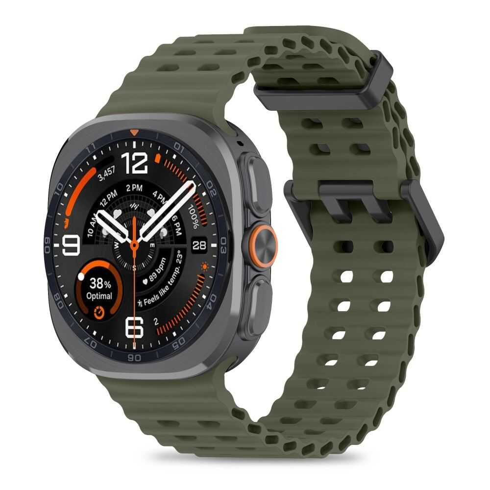 Tech-protect Iconband Pro Samsung Galaxy Watch Ultra 1 / 2 2024-2026 (47 Mm) Military Green Tech-protect Iconband Pro Samsung Galaxy Watch Ultra 1 / 2 2024-2026 (47 Mm) Military Green