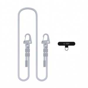 Tech-protect C5sd Rope Crossbody Strap Crayon Grey