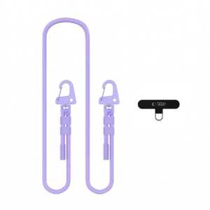 Tech-protect C5sd Rope Crossbody Strap Lavender