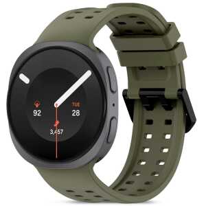 Tech-protect Silicone Air Samsung Galaxy Watch 8 / 9 / Classic (40 / 44 / 46 Mm) Olive Green