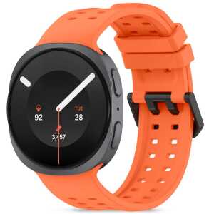 Tech-protect Silicone Air Samsung Galaxy Watch 8 / 9 / Classic (40 / 44 / 46 Mm) Tangarine Orange