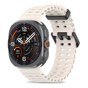 Tech-protect Iconband Pro Samsung Galaxy Watch Ultra 1 / 2 2024-2026 (47 Mm) Starlight