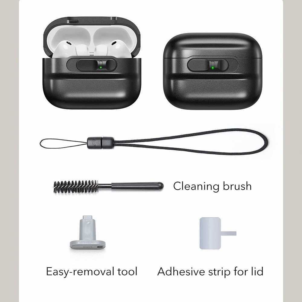 ESR - Pulse Magnetic FlickLock - Apple AirPods Pro 3 - White ESR - Pulse Magnetic FlickLock - Apple AirPods Pro 3 - White - Image 2