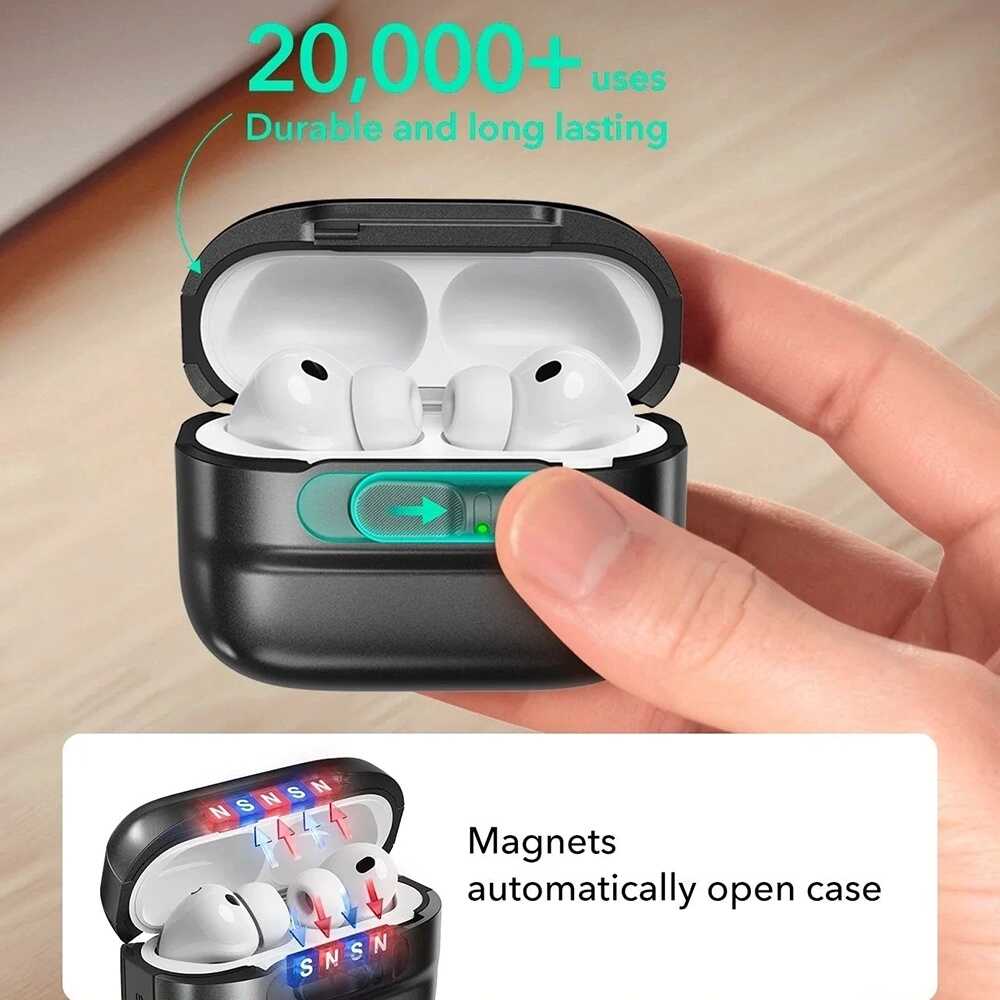 ESR - Pulse Magnetic FlickLock - Apple AirPods Pro 3 - White ESR - Pulse Magnetic FlickLock - Apple AirPods Pro 3 - White - Image 5