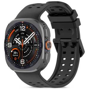 Tech-protect Silicone Air Samsung Galaxy Watch Ultra 1 / 2 2024-2026 (47 Mm) Black