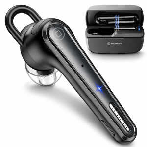 Ακουστικό Bluetooth Techsuit Voicera (CB3) με Μικρόφωνο ENC και Θήκη Φόρτισης