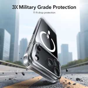 Esr Classic Hybrid Kickstand Magsafe Iphone 17 Pro Clear