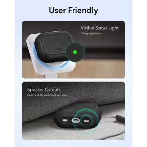 Esr Orbit Halolock Magsafe Apple Airpods Pro 3 Black - Image 3