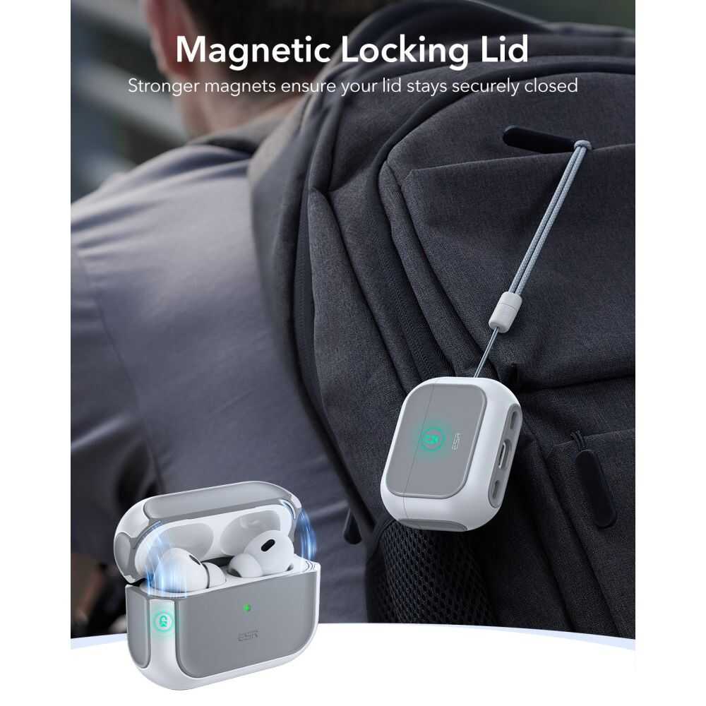 Esr Orbit Halolock Magsafe Apple Airpods Pro 3 White Esr Orbit Halolock Magsafe Apple Airpods Pro 3 White - Image 8