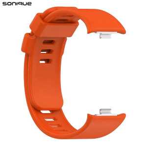 Λουράκι Σιλικόνης Sonique Color για Xiaomi Redmi Watch 4 / 5 / 6 / Smart band 8/9 pro Πορτοκαλί Λουράκι Σιλικόνης Sonique Color για Xiaomi Redmi Watch 4 / 5 / 6 / Smart band 8/9 pro Πορτοκαλί - Image 4