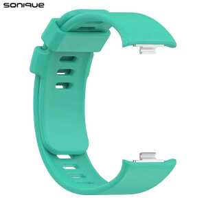 Λουράκι Σιλικόνης Sonique Color για Xiaomi Redmi Watch 4 / 5 / 6 / Smart band 8/9 pro Βεραμάν - Image 4