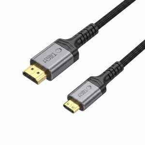 Alternative view of Tech-protect Ultraboost Cable Mini Hdmi To Hdmi 2.1 8k 60hz 200cm Black