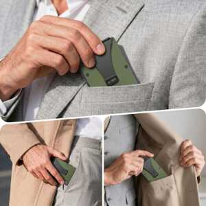 Tech-protect Thorn Rfid Card Wallet Military Green - Image 8